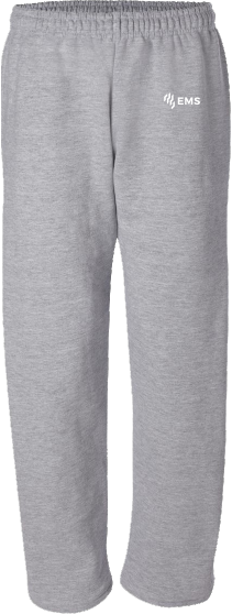EMS - 18400 Pantalon Molleton Jambe Droite - DTF. DTF-174 (AVG)