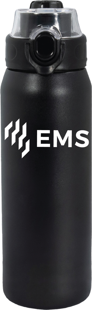 EMS - 2067 Bouteille d'eau (NOIR)