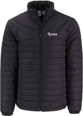 EMS - MQO00079 Manteau matelassé Elevation Eco homme - BR. 13164 (AVG)