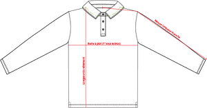 Charte de grandeur A7087W (XS à 2XL)